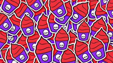 Alfa Kanalı ile Cadılar Bayramı Keki Geçişi 4k.