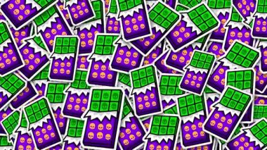 Alfa Kanalı ile Cadılar Bayramı Çikolatası Geçişi 4k.