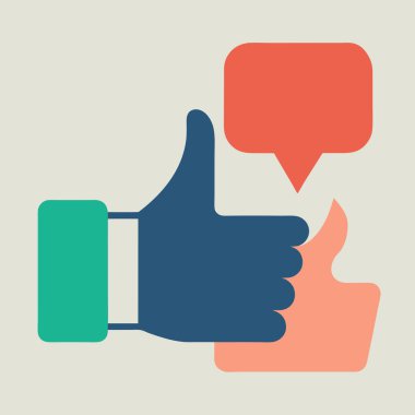 Bir Başparmak Verme, Pozitif Geri bildirim Simgesi