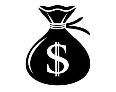 Basit, tek renkli bir vektör illüstrasyonu büyük bir dolar işareti gösteren klasik bir para çantası içerir. Bu temiz grafik finans, zenginlik ve yatırımı temsil ediyor. İş, bankacılık veya ekonomiyle ilgili projeler için ideal, p 'yi sembolize eder