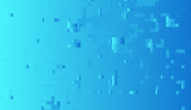 Abstract blue pixelated glitch effect, perfect for modern digital backgrounds, technology designs, and creative artwork in branding, advertising, and futuristic media projects clipart