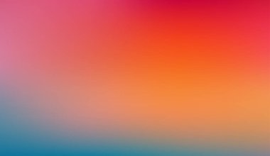 Kırmızı, turuncu ve mavi renklerin birbirine karışması sanatsal ve tasarım projeleri için cesur ve dinamik bir arkaplan oluşturur.