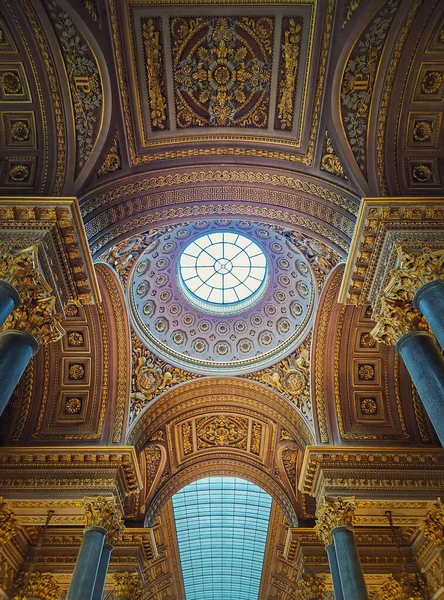 Versailles Hradní Architektura Detaily Uvnitř Galerie Velké Bitevní Síně Největší — Stock fotografie