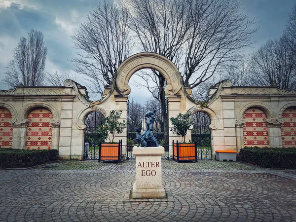Psi Hřbitov Cimetiere Des Chiens Asnieres Sur Seine Paříž Francie — Stock fotografie
