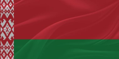 Beyaz Rusya Bayrak Rüzgarı Yakından Dalgalanıyor