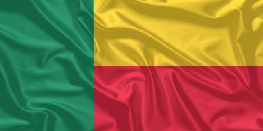 Benin Bayrak Rüzgarı Yakından Dalgalanıyor