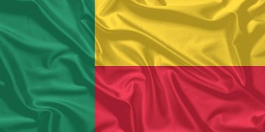 Benin Bayrak Rüzgarı Yakından Dalgalanıyor