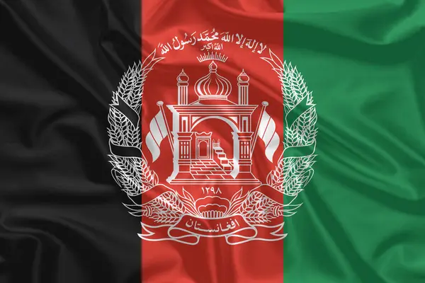 Afganistan Bayrak Rüzgarı Yakından Dalgalanıyor