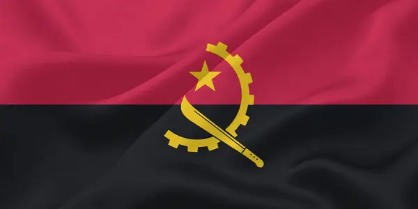 Angola Bayrak Rüzgarı Yakından Dalgalanıyor