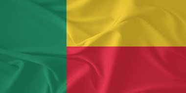 Benin Bayrak Rüzgarı Yakından Dalgalanıyor