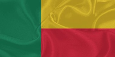 Benin Bayrak Rüzgarı Yakından Dalgalanıyor