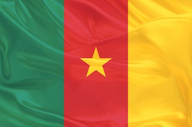 Kamerun Bayrak Rüzgarı Yakından Dalgalanıyor
