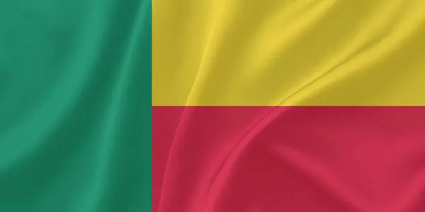 Benin Bayrak Rüzgarı Yakından Dalgalanıyor