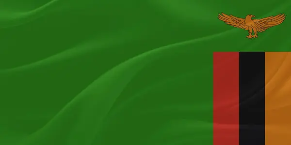 Zambiya Bayrak Rüzgarı Yakından Dalgalanıyor