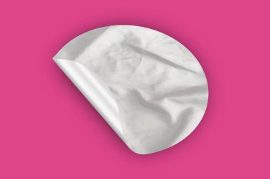 Model Yapıştırmaları için Boş Etiket Etiketi 