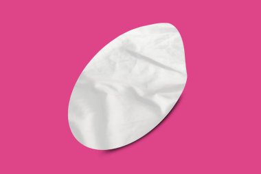 Model Yapıştırmaları için Boş Etiket Etiketi 