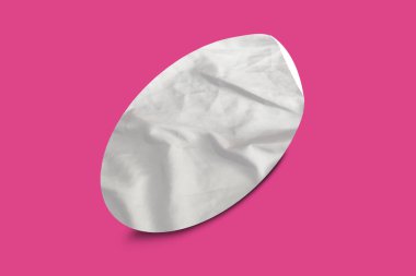 Model Yapıştırmaları için Boş Etiket Etiketi 