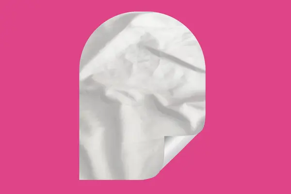 Model Yapıştırmaları için Boş Etiket Etiketi 