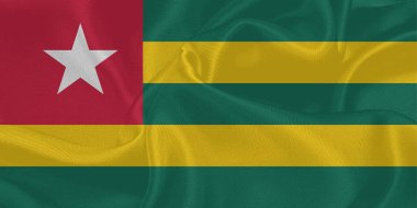 Togo Bayrağı Rüzgarda Uçuyor