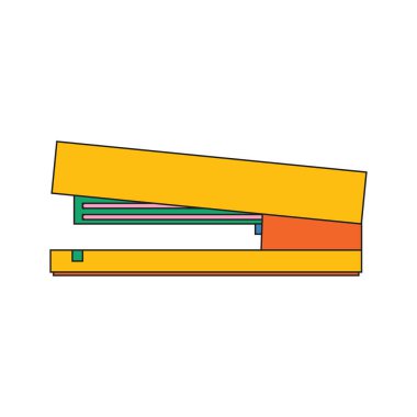 İllüstrasyon retro zımba eşsiz tasarım soyut