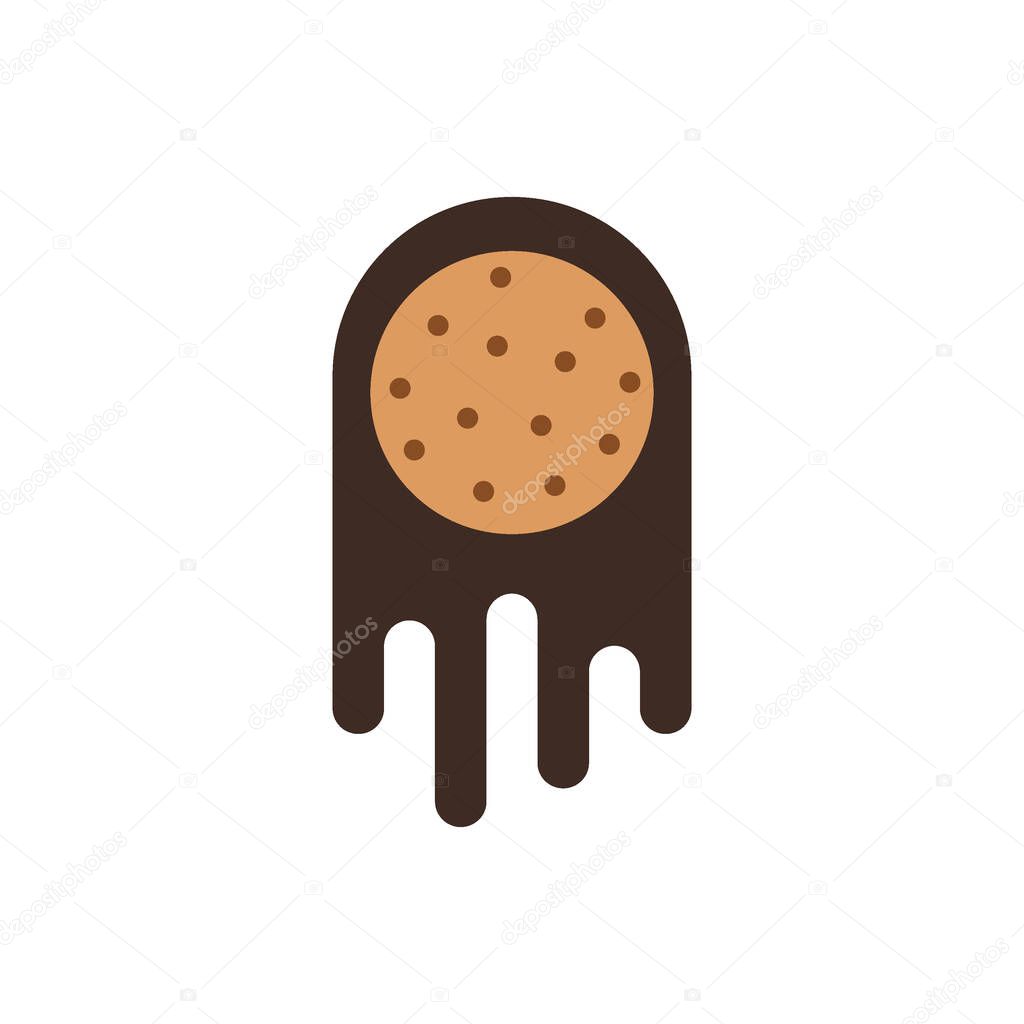 Logo cookies melt unique design