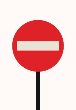 Çizim sanatı soyut: Girilmez