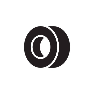 Logo bobini çelik plakası izole edildi