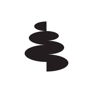 Logo matkabı basit minimalist izole edilmiş tasarım.