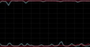 Video animasyon teknolojisi hat ızgarası ses dalgası