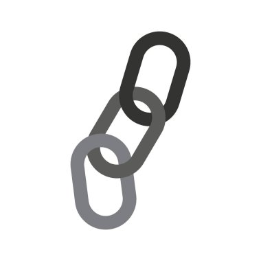 İllüstrasyon zinciri demir eşsiz tasarım