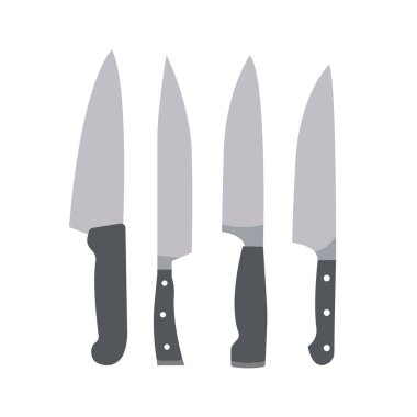 Görüntü tasarım bıçağı metali izole edildi