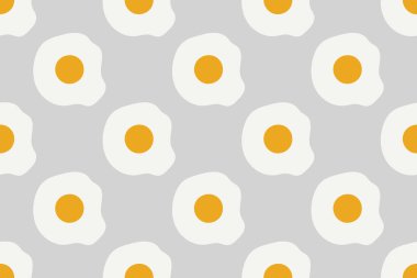 İllüstrasyon arka plan yumurta omleti kalıbı tekrarla