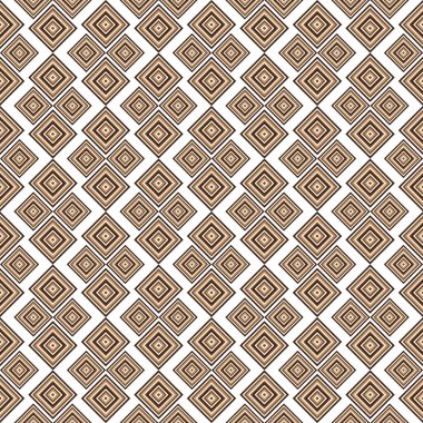 Zarif Hint çiçek motifleriyle boho pastel desenli, geometrik süslemeli ve kahverengi renkli yumuşak desenli. Duvar kağıdı, halı, soyut, baskı, kumaş, halı ve İskandinav tasarımı için harikadır..