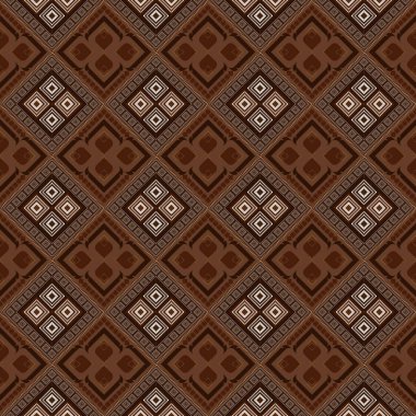 Bu bohem tekrar baskısı yumuşak çiçekli elementlerle zengin kahverengi tonlardaki nötr palet desenini harmanlıyor. Modern kabile tekstili, günlük gömlekler, kıyafetler, yatak, elbiseler ve boho dekoru için mükemmel.