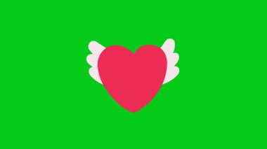 Renk tuşunda aşk animasyonu