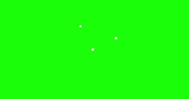 Yeşil ekran üzerinde göz kırp etkisi