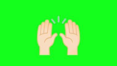 el animasyonu yeşil ekranda