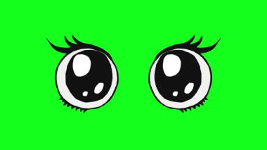 yeşil ekranda gözler canlanıyor