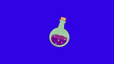 Krom tuşuna iksir animasyonu