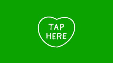 Tap with love animation