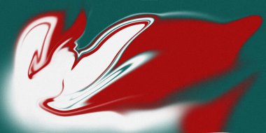 abstract digital fractal pattern. horizontal orientation of abstract wavy texture.