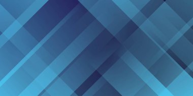 Parlayan mavi ve yeşil geometrik kare şekilli soyut mavi yatay afiş arkaplanı. Modern grafik tasarımı. 10 saniye.