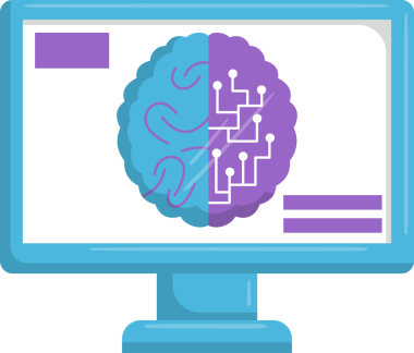 Kuantum Hesaplama ve Yapay Zeka Simgesi