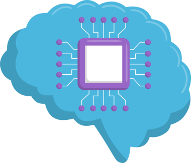 Süper Zeka ve Yapay Zeka Simgesi