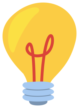 Parlayan Ampul Fikri Simgesi