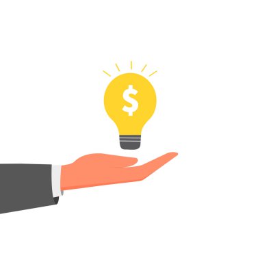 Yastıklı sarı bir koltuğun vektör çizimi. Beyaz bir arkaplanda izole edilmiş.