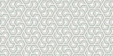 Geometrik çizgileri ve dekoratif şekilleri olan soyut ve pürüzsüz desen