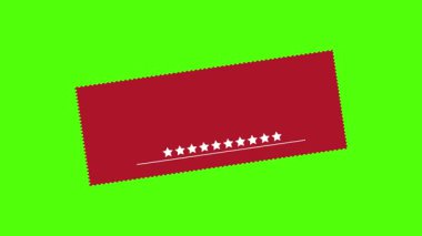 Animasyon Onaylanmış Kumaş Etiketi Kalite Güvencesi için Tekstil Hareketi Grafiği