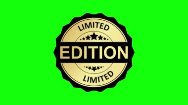 Özel Tanıtım ve Ürün Vurguları İçin Sınırlı Versiyon Canlandırılmış Etiketler