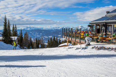 Alpler'de Kayak resort